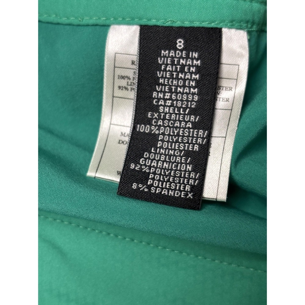 Antigua Golf Skort Womens 8 Green Desert Dry Orbit Stretch Built In Shorts - Picture 4 of 15
